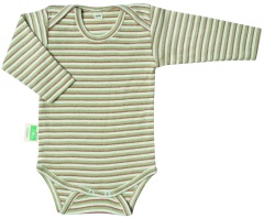 Baby Body langarm aus kbA-Baumwolle