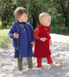 Baby Kleid aus Bio Frottee