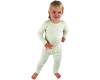 Lange Unterhose fr Kinder Bio-Wolle/Seide