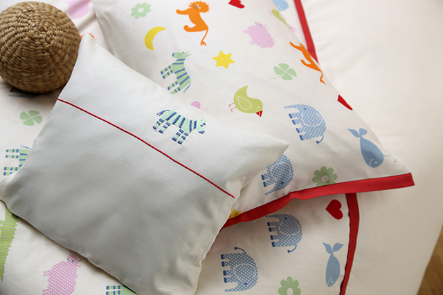 Bio Bettwaesche fuer Kinder Arche Noah
