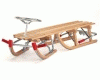 Lenk Schlitten Holz