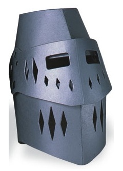 Ritterhelm silber