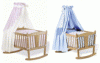 Textile Ausstattungen für Babywiegen Textile Ausstattungen für Babywiegen