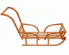Holz Schlitten fuer Zwillinge Set 5 Holz Schlitten fuer Zwillinge Set 5